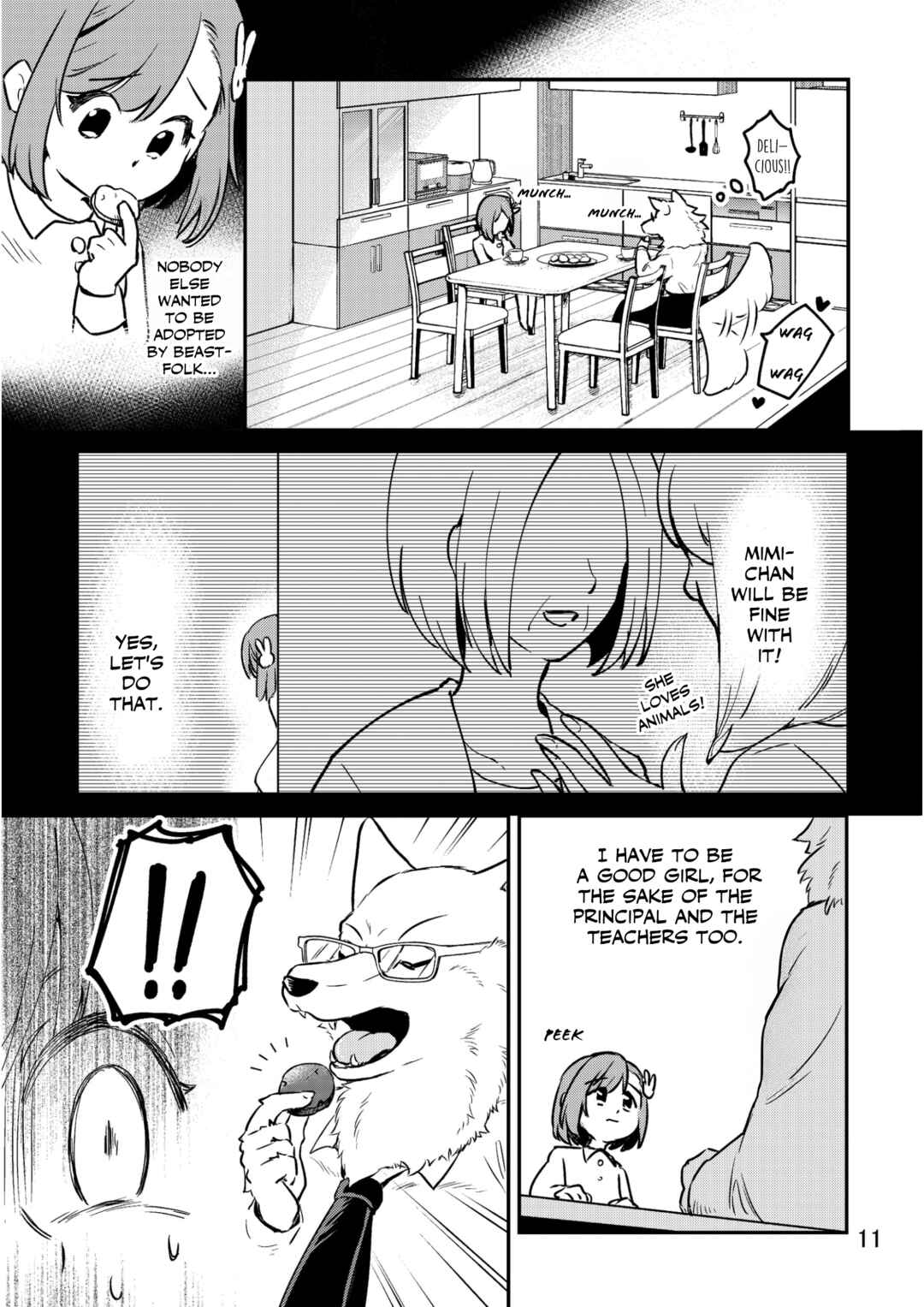 Page 10 Chapter Unknown_7cef Ookami Papa to Musume-chan