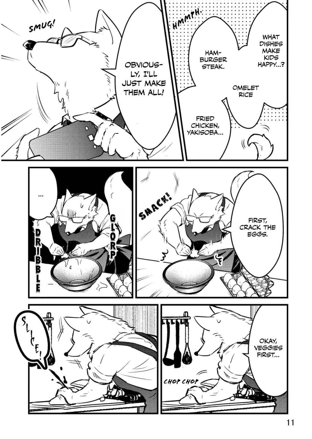 Page 10 Chapter Unknown_8089 Ookami Papa to Musume-chan