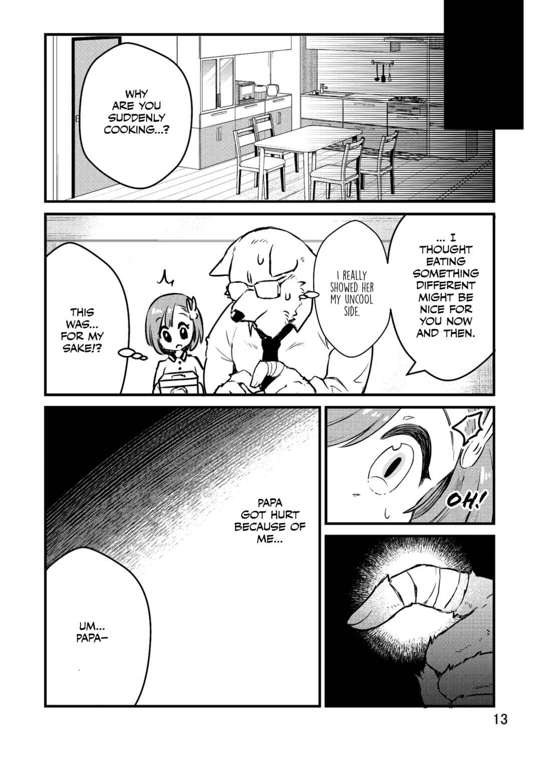 Page 12 Chapter Unknown_8089 Ookami Papa to Musume-chan