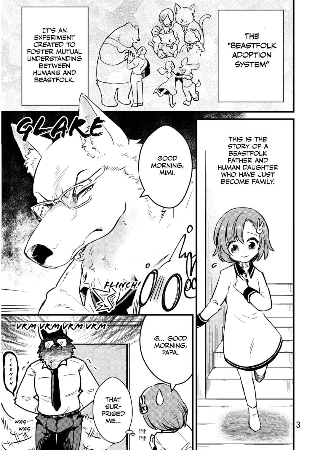 Page 2 Chapter Unknown_8089 Ookami Papa to Musume-chan