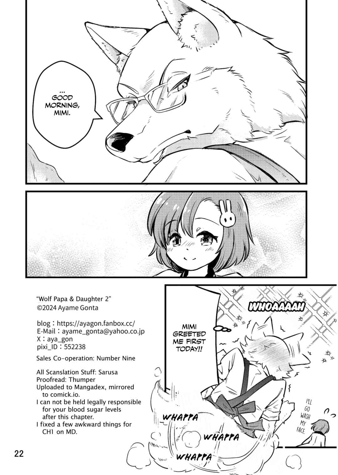 Page 21 Chapter Unknown_8089 Ookami Papa to Musume-chan