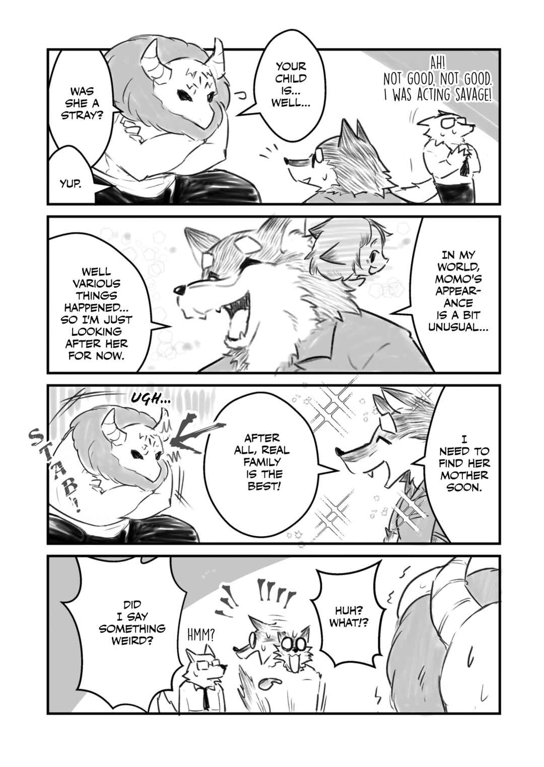 Page 19 Chapter Unknown_adb7 Ookami Papa to Musume-chan