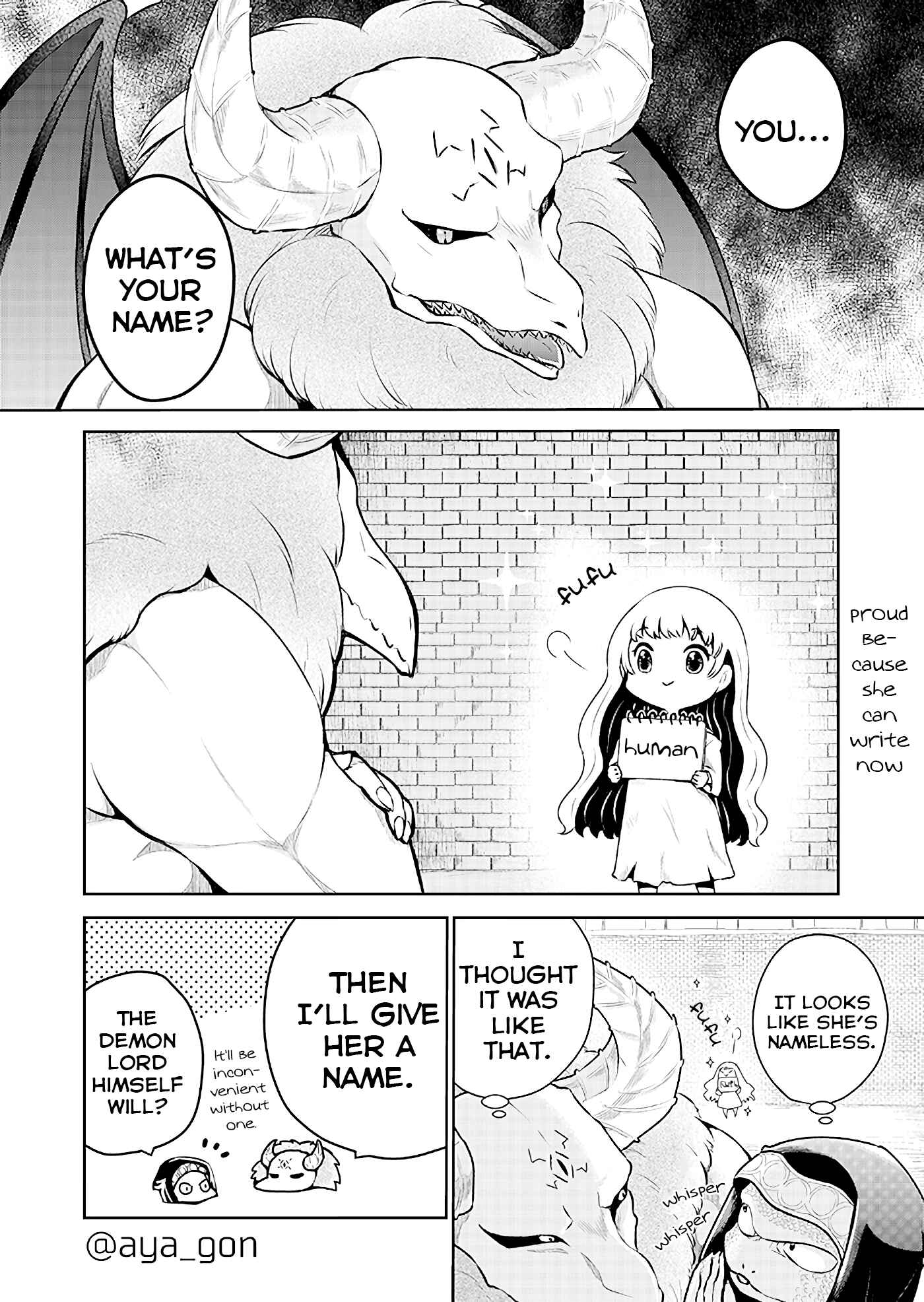 Page 1 Chapter 4 The Human-Hating Demon Lord Has No Mercy for Little Girls