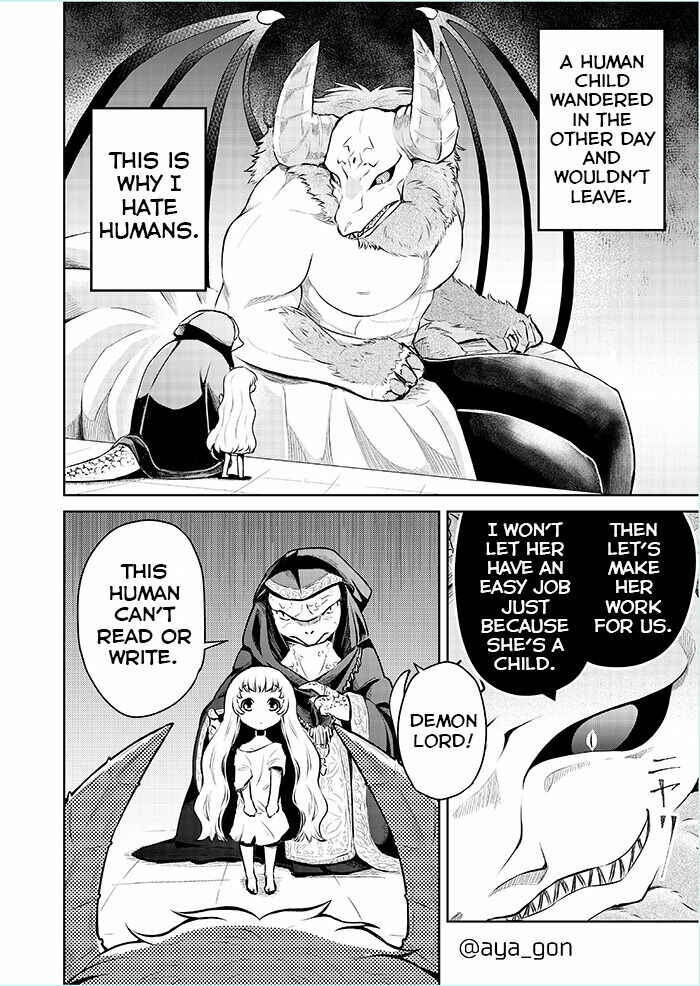 Page 1 Chapter 2 The Human-Hating Demon Lord Has No Mercy for Little Girls