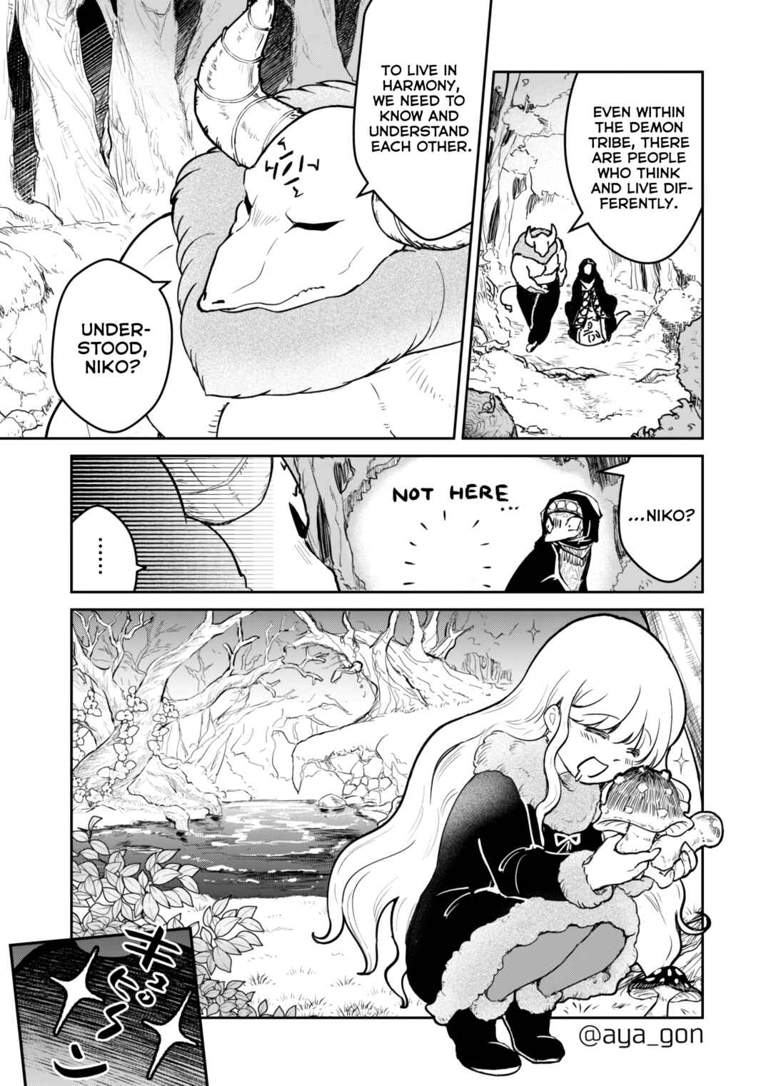 Page 1 Chapter 35 The Human-Hating Demon Lord Has No Mercy for Little Girls