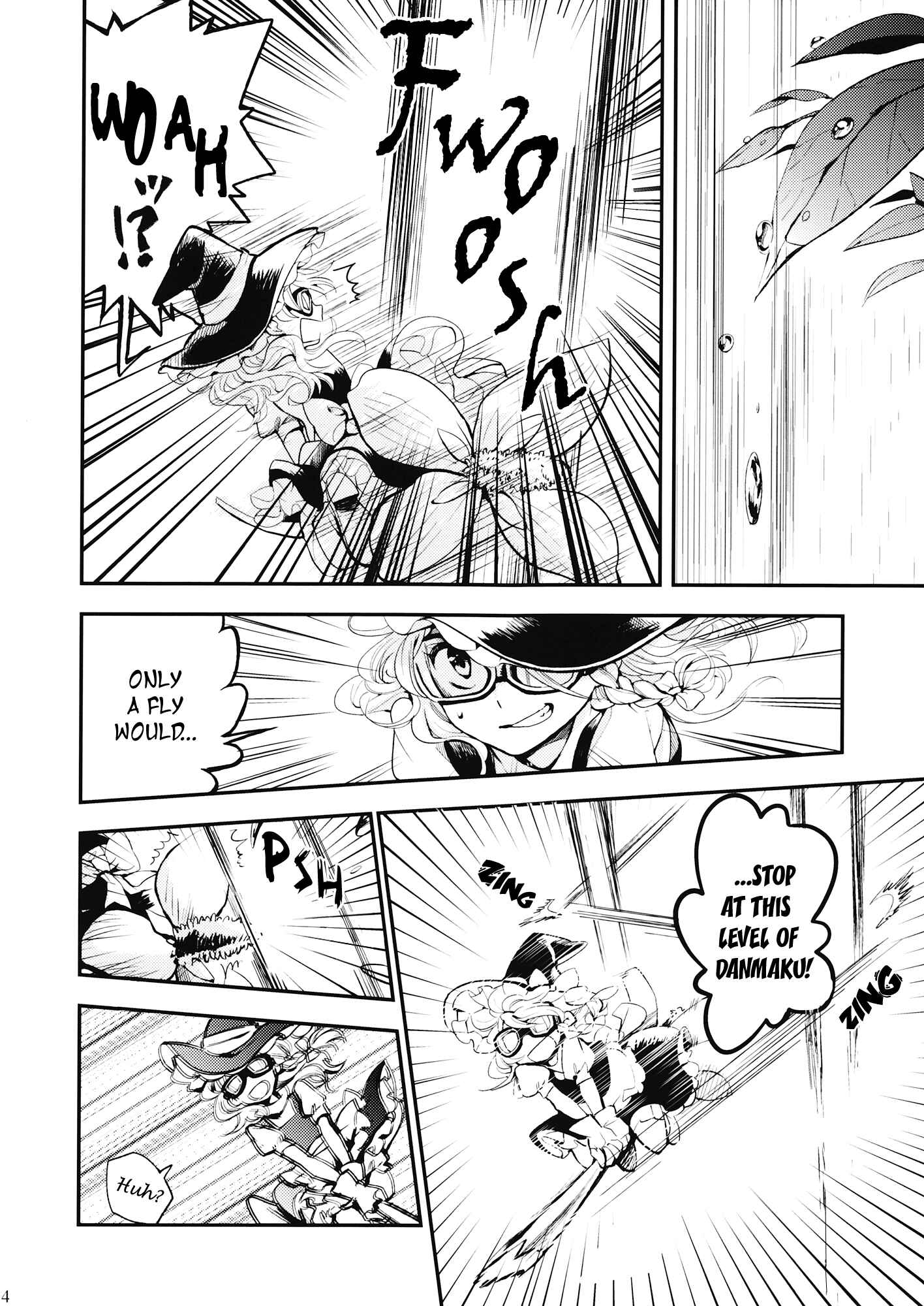 Page 4 Chapter Unknown_d0dd Touhou - The Little Witch and Her Ordinary World (Doujinshi)