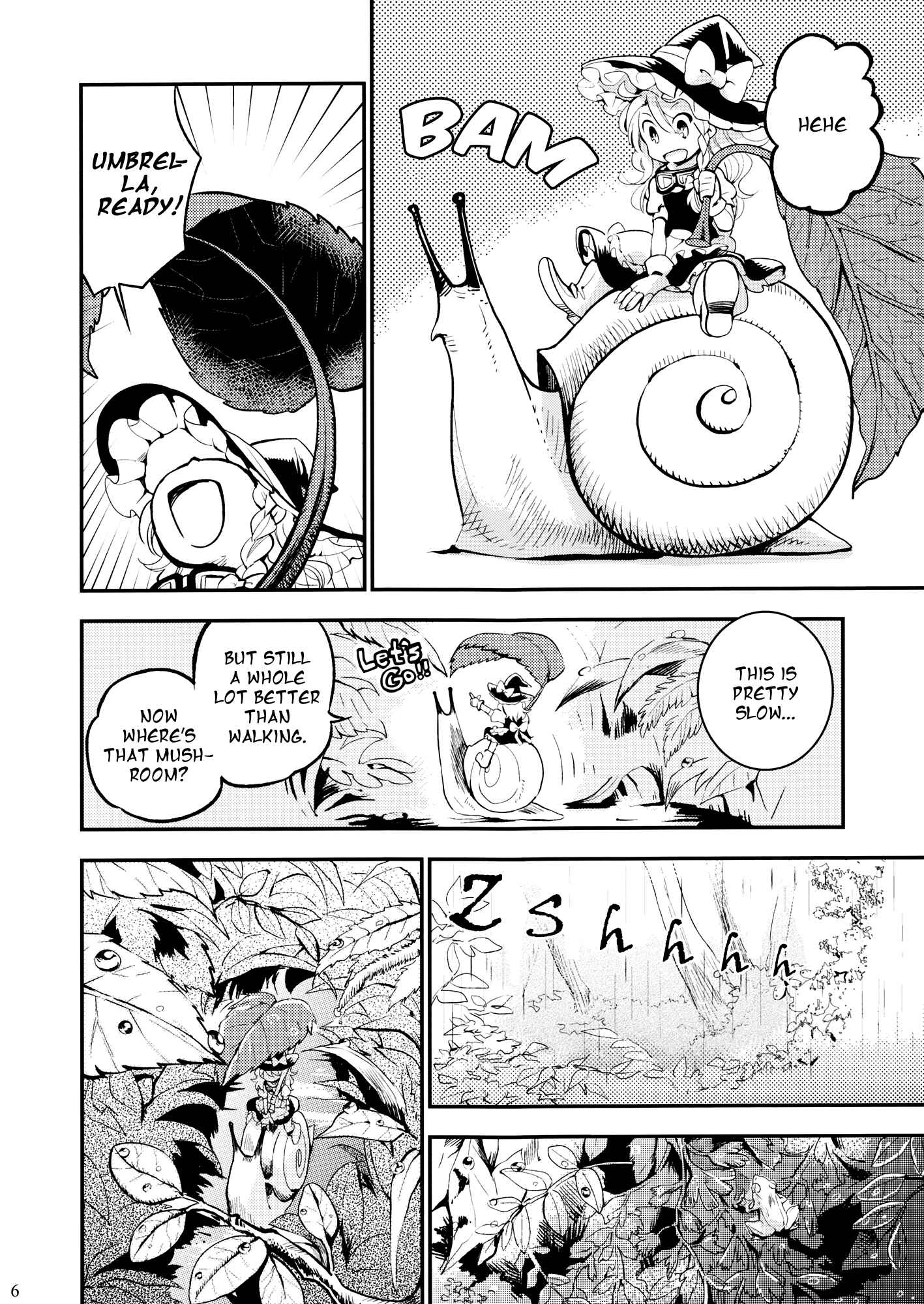 Page 6 Chapter Unknown_d0dd Touhou - The Little Witch and Her Ordinary World (Doujinshi)