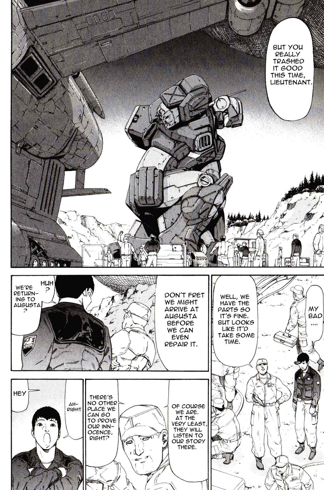 Page 4 Chapter 18 Mobile Suit Gundam - We Are Federation Hooligans
