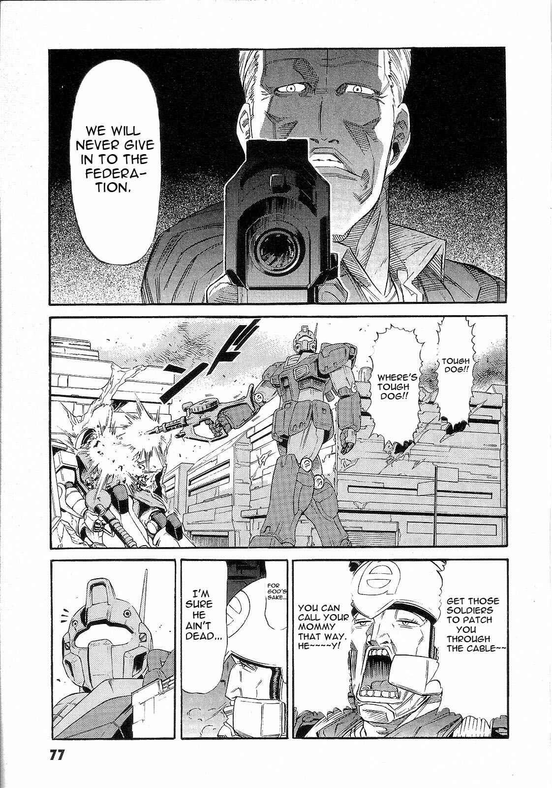 Page 29 Chapter 7 Mobile Suit Gundam - We Are Federation Hooligans
