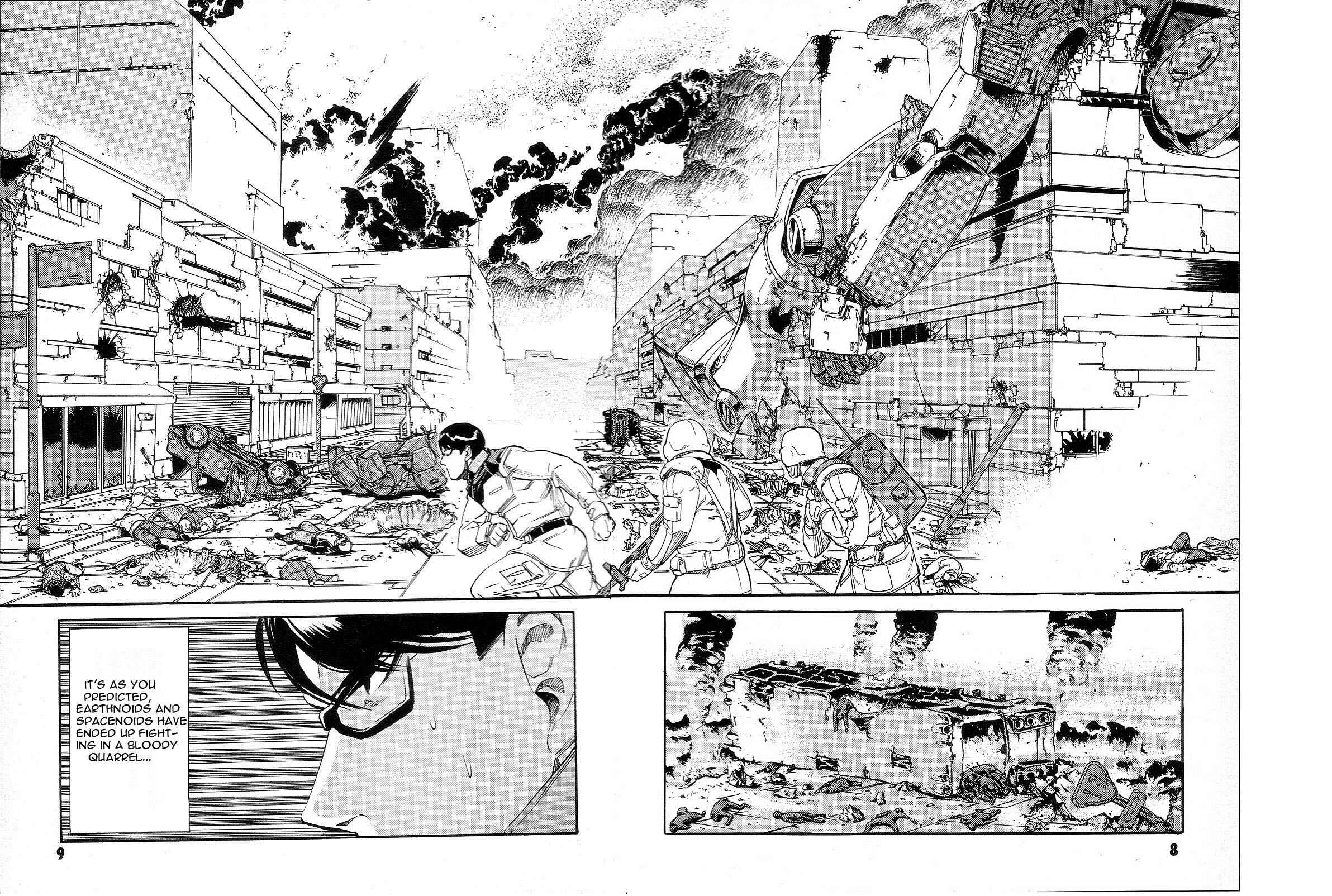 Page 12 Chapter 6 Mobile Suit Gundam - We Are Federation Hooligans