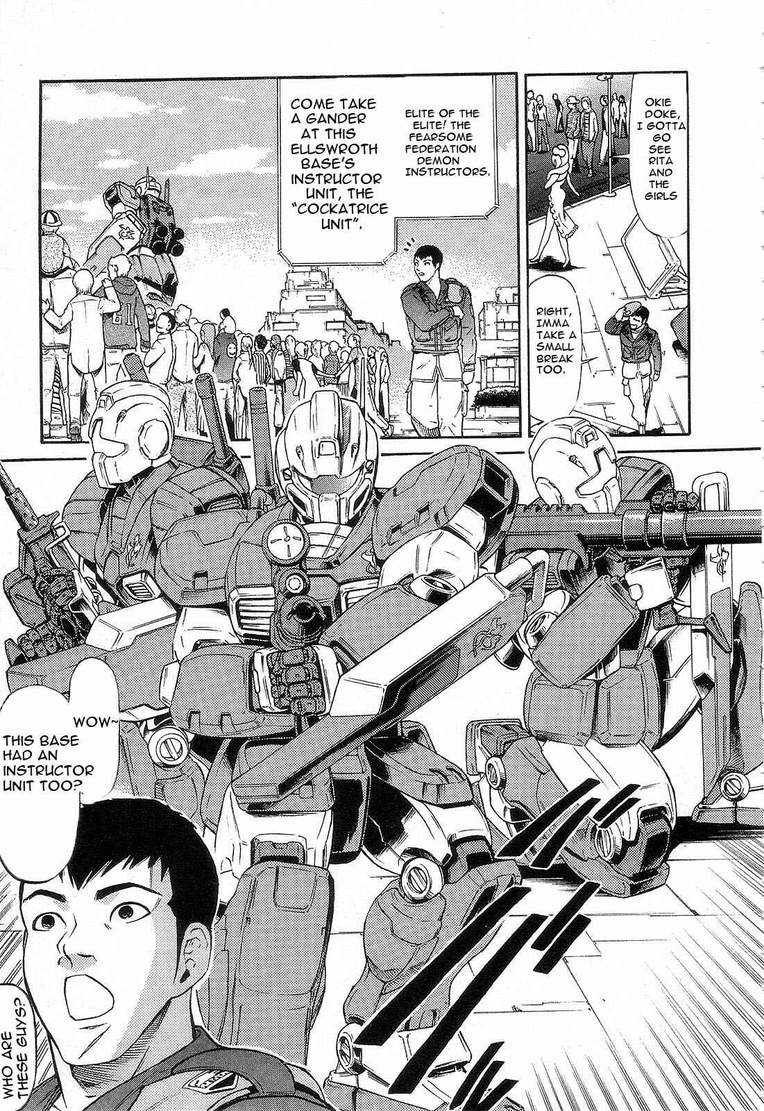 Page 15 Chapter 5 Mobile Suit Gundam - We Are Federation Hooligans