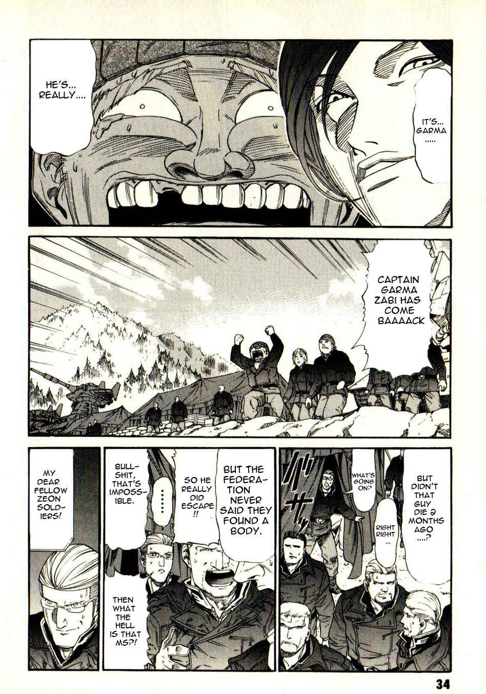 Page 33 Chapter 11 Mobile Suit Gundam - We Are Federation Hooligans