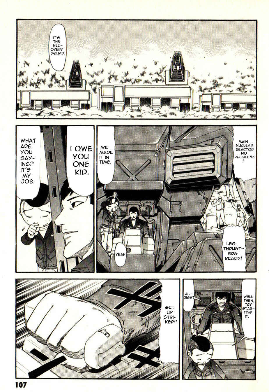 Page 22 Chapter 13 Mobile Suit Gundam - We Are Federation Hooligans