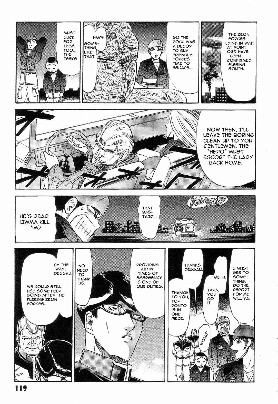 Page 37 Chapter 3 Mobile Suit Gundam - We Are Federation Hooligans