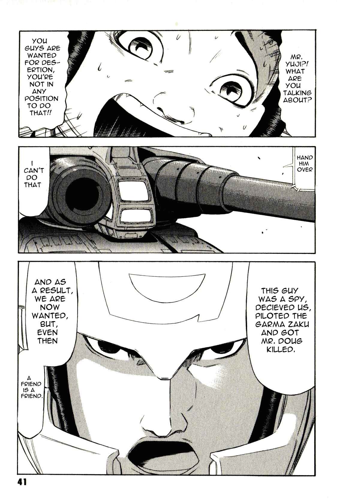 Page 40 Chapter 16 Mobile Suit Gundam - We Are Federation Hooligans