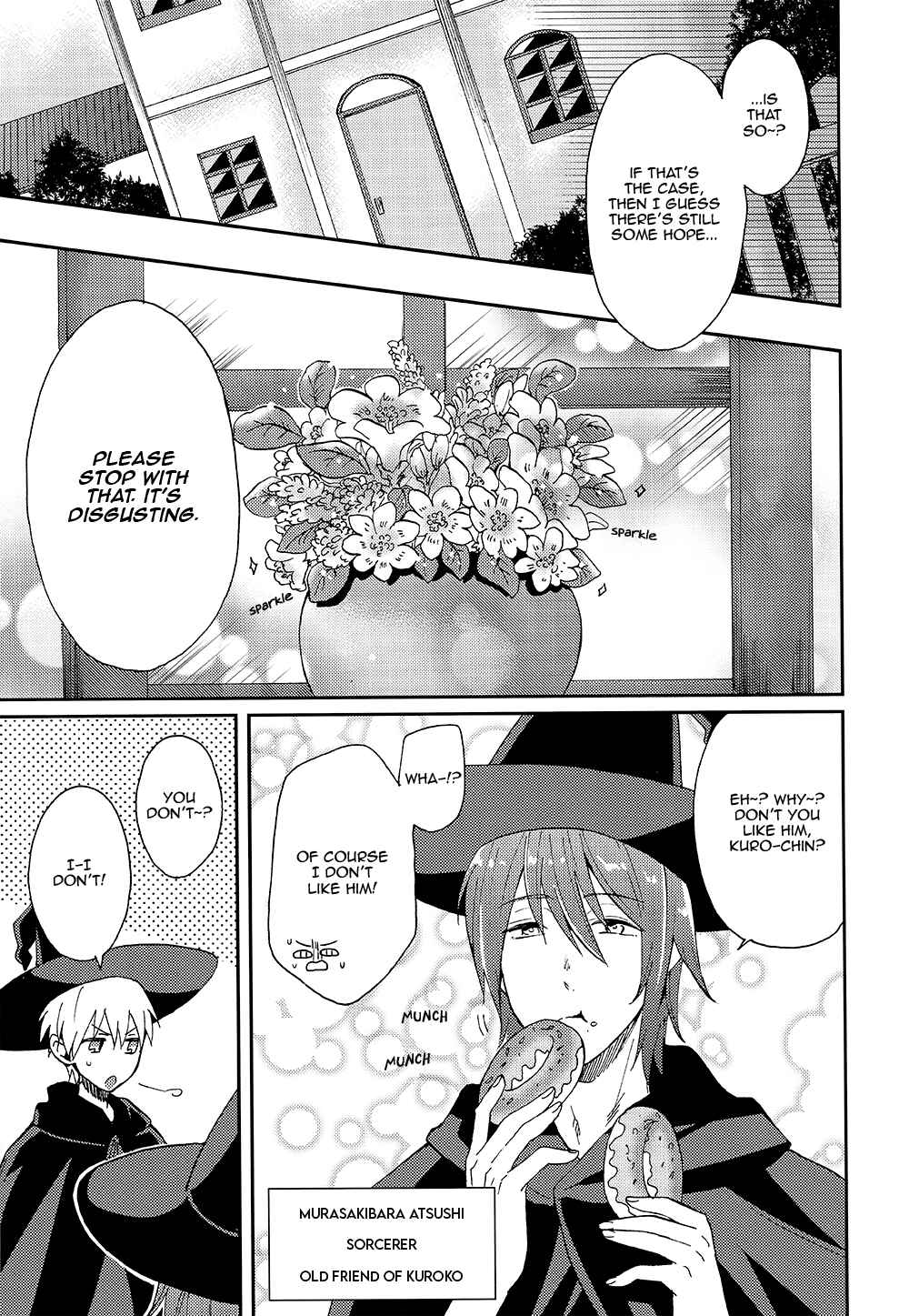 Page 12 Chapter Unknown_214e Kuroko no Basuke - Maou-sama wa Mahoutsukai ni Goshuushin! (Doujinshi)