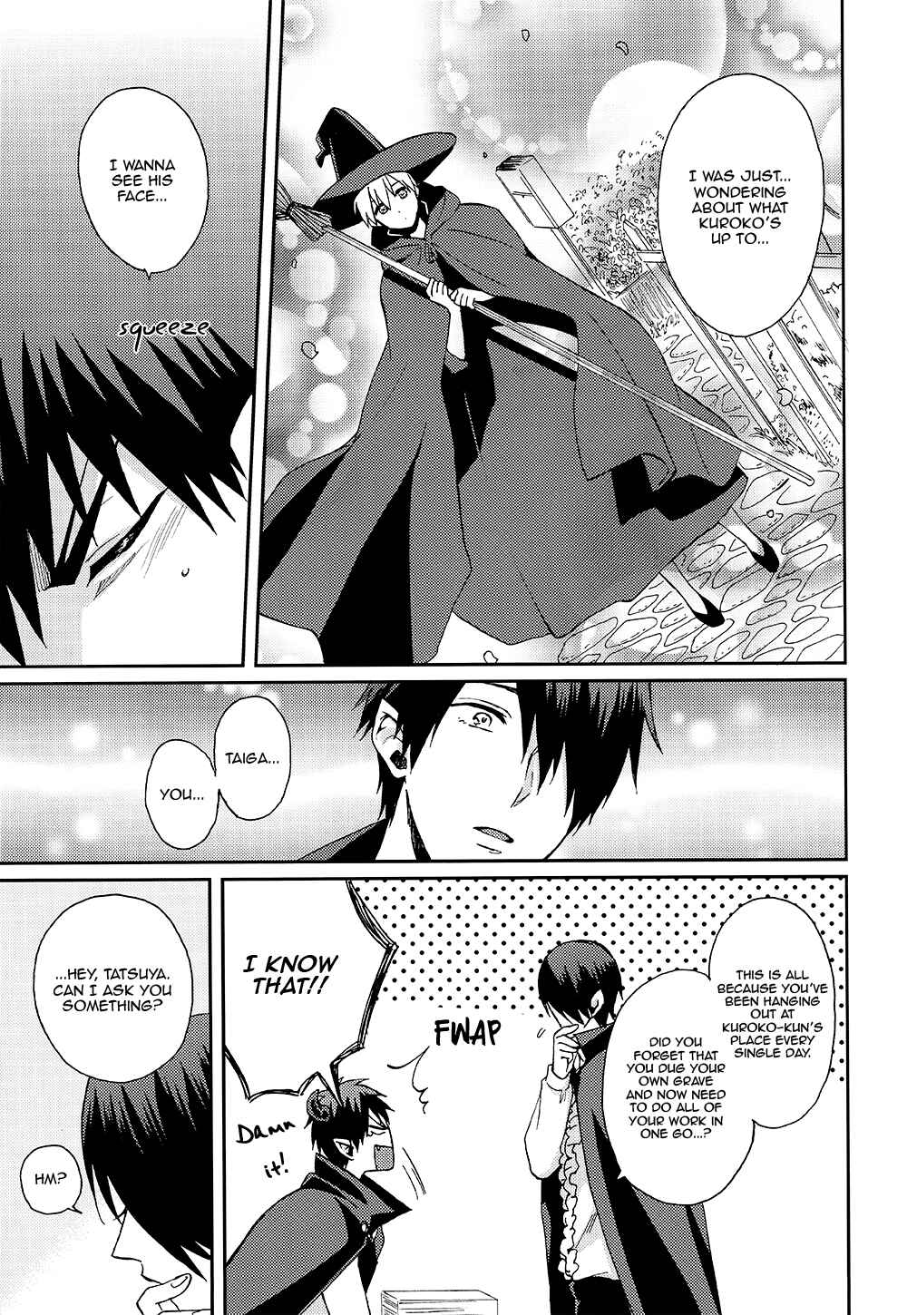 Page 16 Chapter Unknown_214e Kuroko no Basuke - Maou-sama wa Mahoutsukai ni Goshuushin! (Doujinshi)