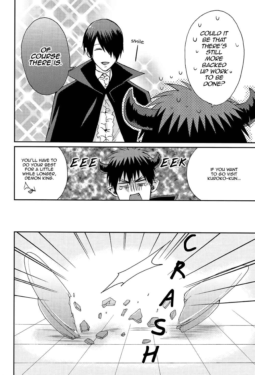 Page 17 Chapter Unknown_214e Kuroko no Basuke - Maou-sama wa Mahoutsukai ni Goshuushin! (Doujinshi)