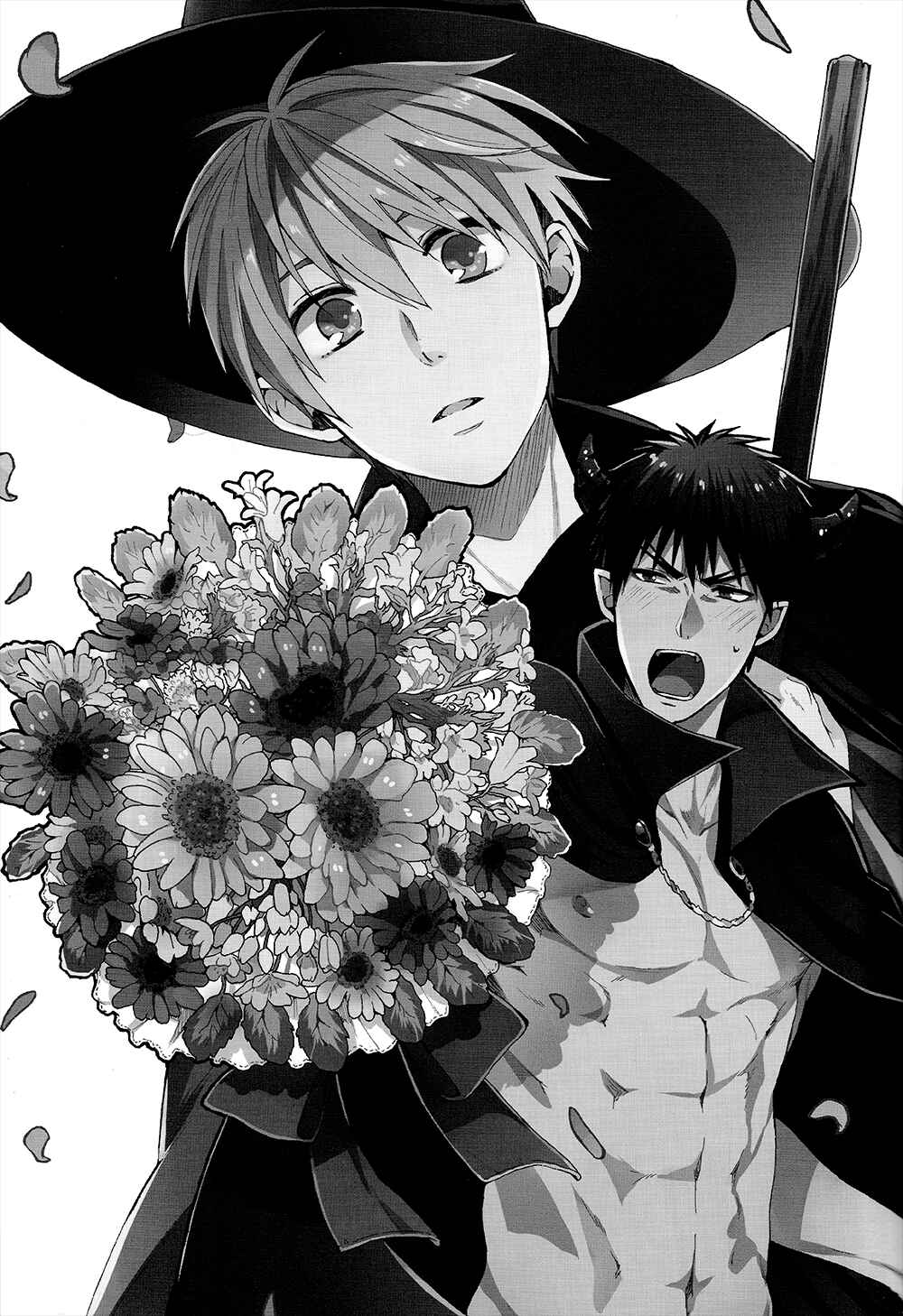Page 2 Chapter Unknown_214e Kuroko no Basuke - Maou-sama wa Mahoutsukai ni Goshuushin! (Doujinshi)