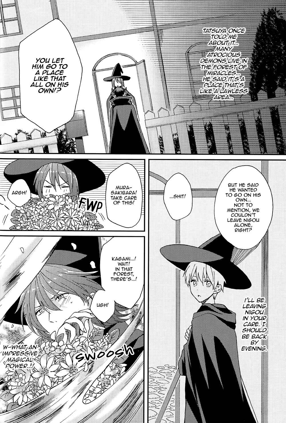 Page 23 Chapter Unknown_214e Kuroko no Basuke - Maou-sama wa Mahoutsukai ni Goshuushin! (Doujinshi)