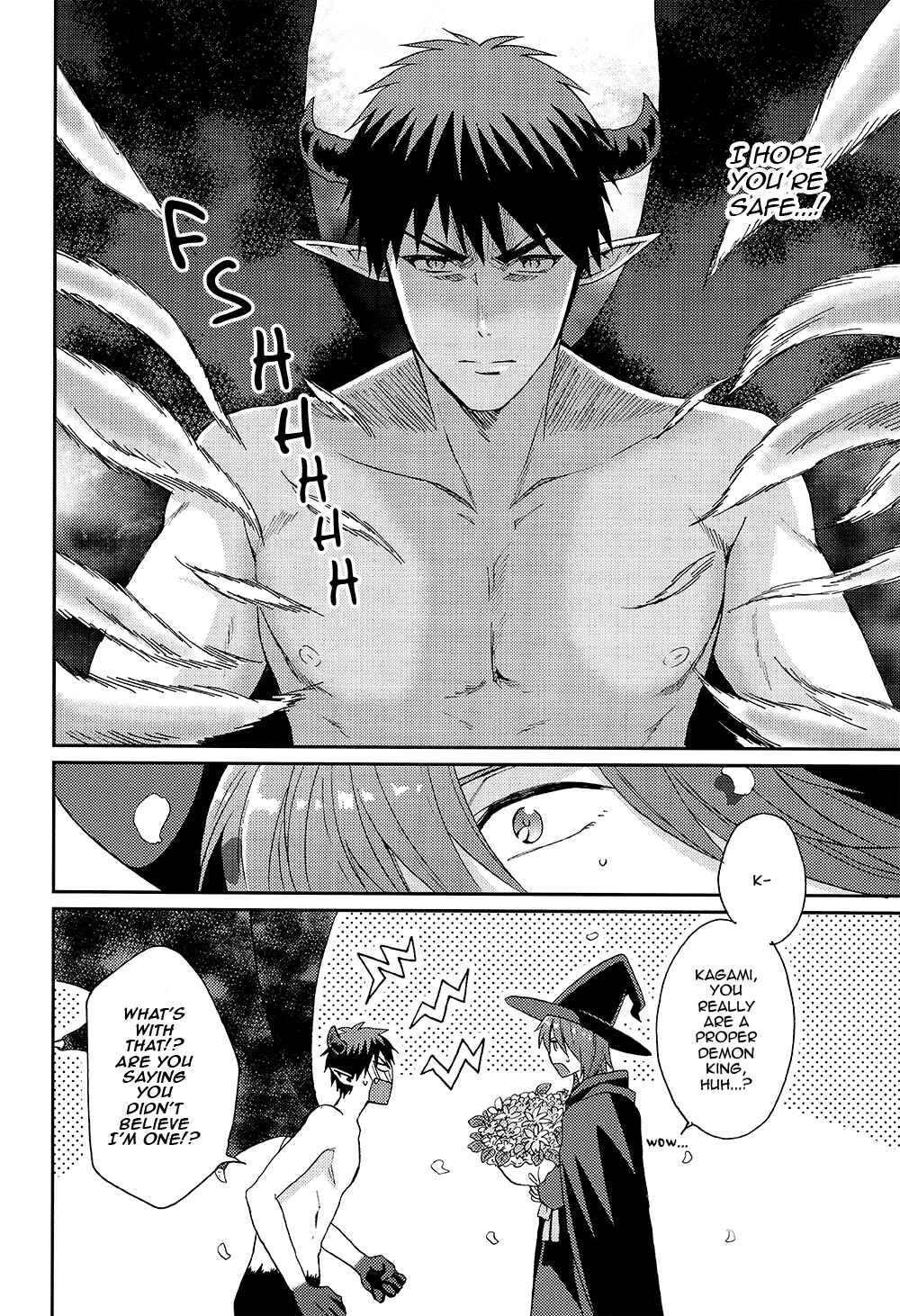 Page 25 Chapter Unknown_214e Kuroko no Basuke - Maou-sama wa Mahoutsukai ni Goshuushin! (Doujinshi)