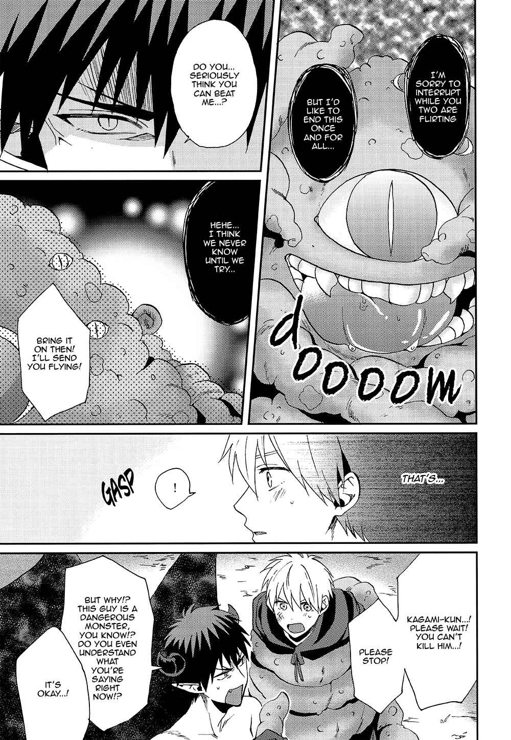 Page 34 Chapter Unknown_214e Kuroko no Basuke - Maou-sama wa Mahoutsukai ni Goshuushin! (Doujinshi)