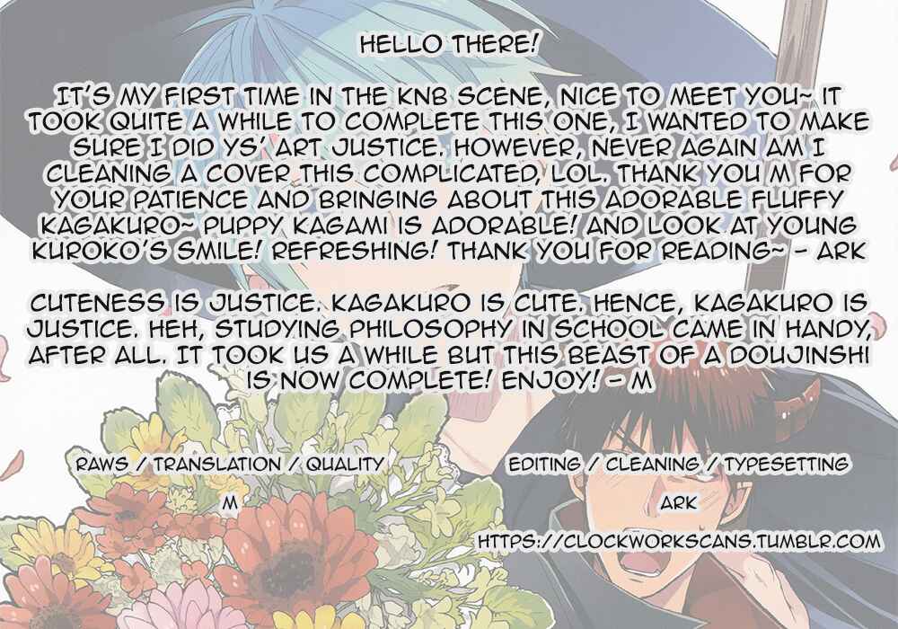 Page 51 Chapter Unknown_214e Kuroko no Basuke - Maou-sama wa Mahoutsukai ni Goshuushin! (Doujinshi)