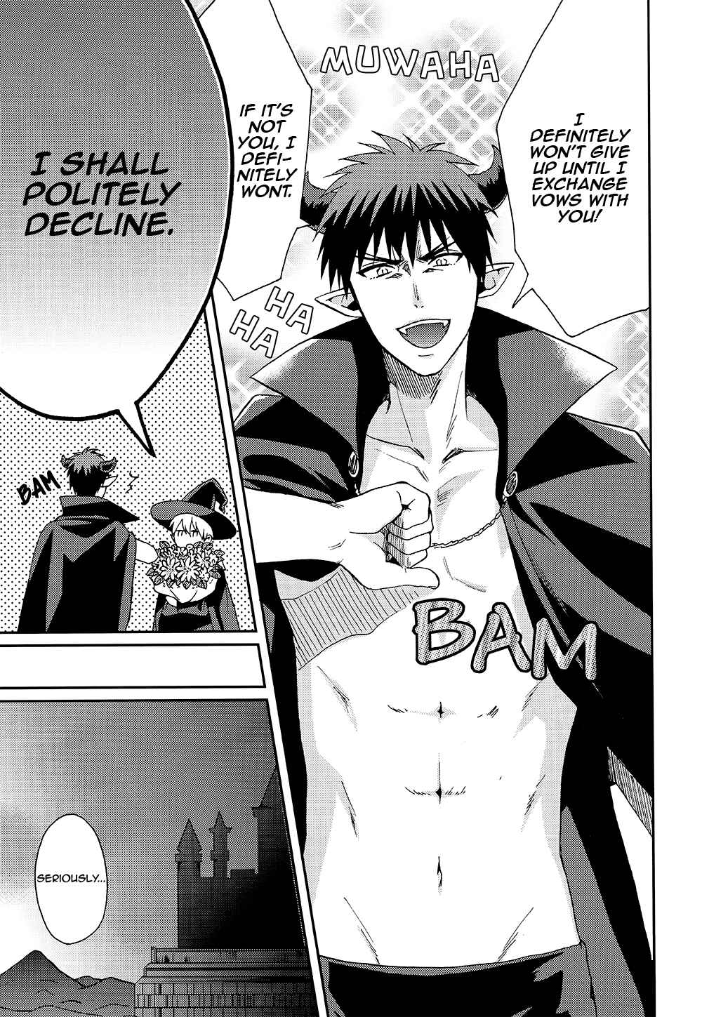Page 8 Chapter Unknown_214e Kuroko no Basuke - Maou-sama wa Mahoutsukai ni Goshuushin! (Doujinshi)