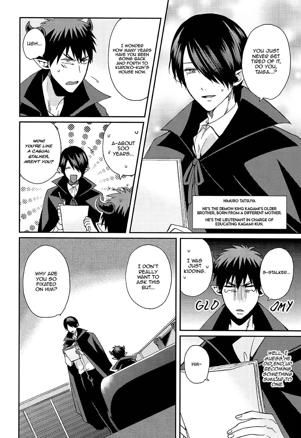 Page 9 Chapter Unknown_214e Kuroko no Basuke - Maou-sama wa Mahoutsukai ni Goshuushin! (Doujinshi)