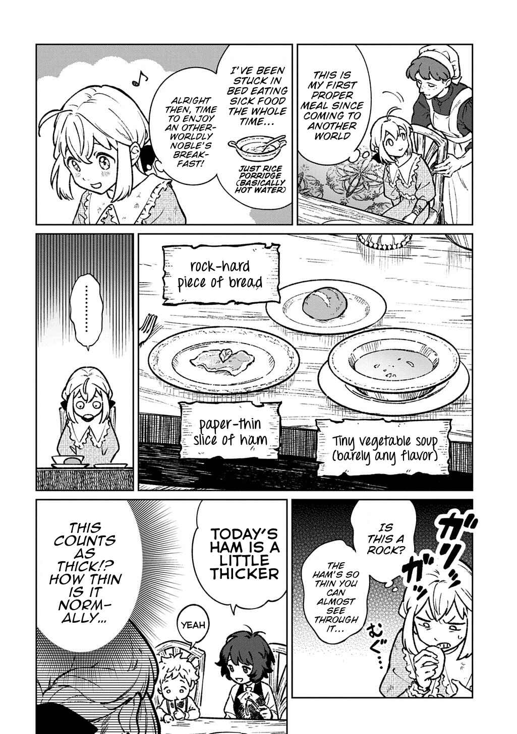 Page 11 Chapter 1 Isekai ni Kita kedo, Seikatsu Mahou shika Tsukaemasen THE COMIC