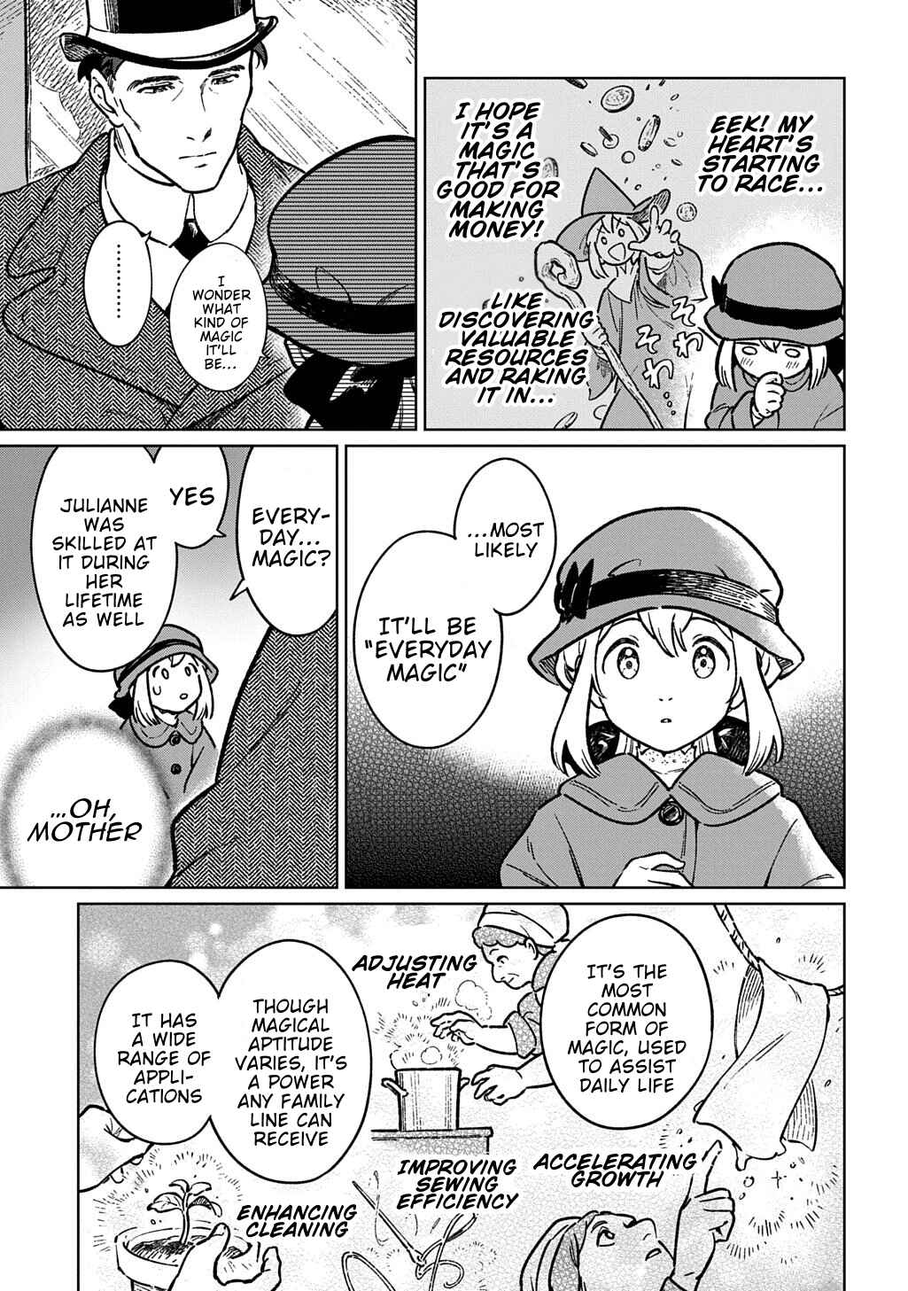 Page 20 Chapter 1 Isekai ni Kita kedo, Seikatsu Mahou shika Tsukaemasen THE COMIC