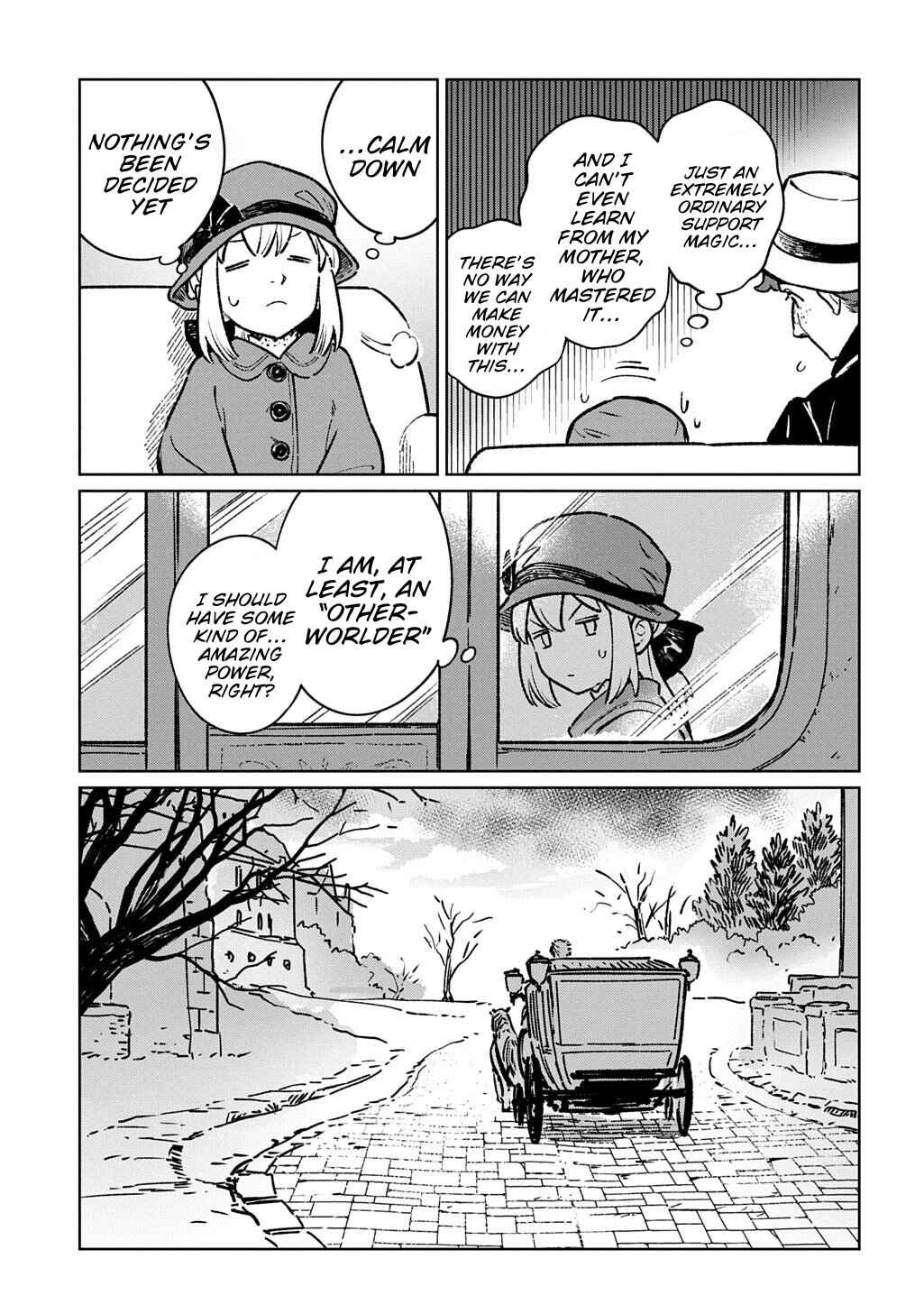 Page 22 Chapter 1 Isekai ni Kita kedo, Seikatsu Mahou shika Tsukaemasen THE COMIC