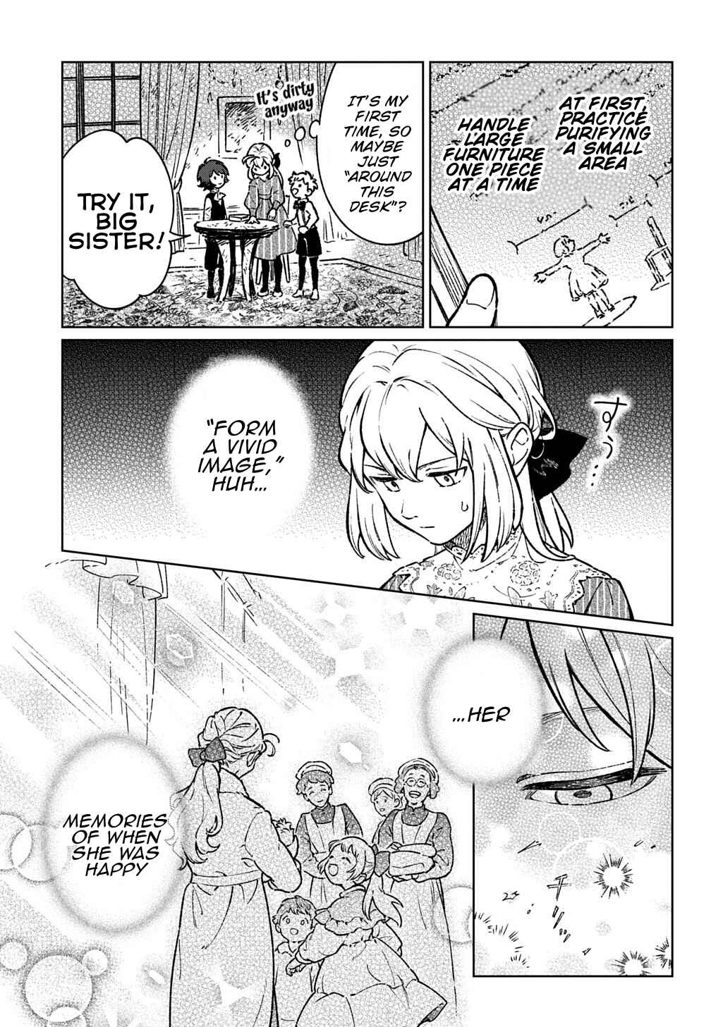 Page 32 Chapter 1 Isekai ni Kita kedo, Seikatsu Mahou shika Tsukaemasen THE COMIC