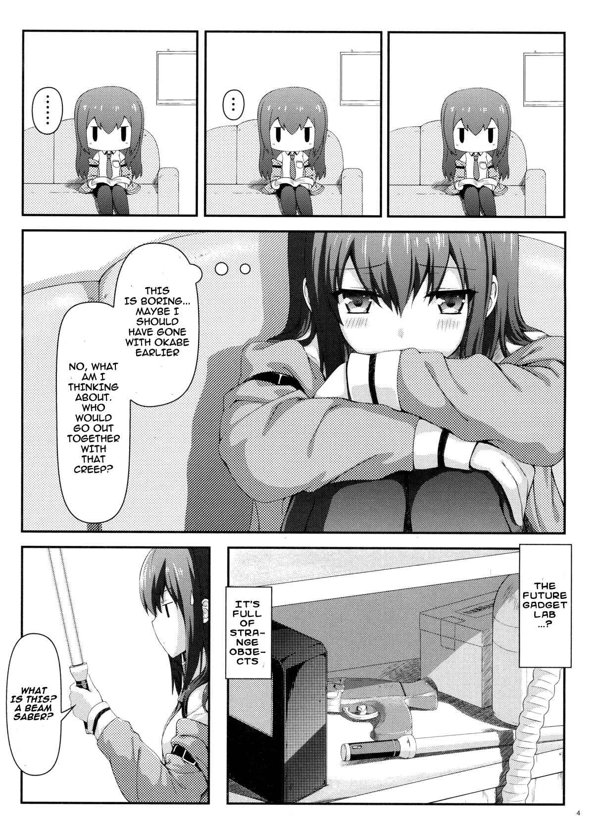 Page 4 Chapter Unknown_923e Steins;Gate - Tengoku e no Bullet Train (Doujinshi)
