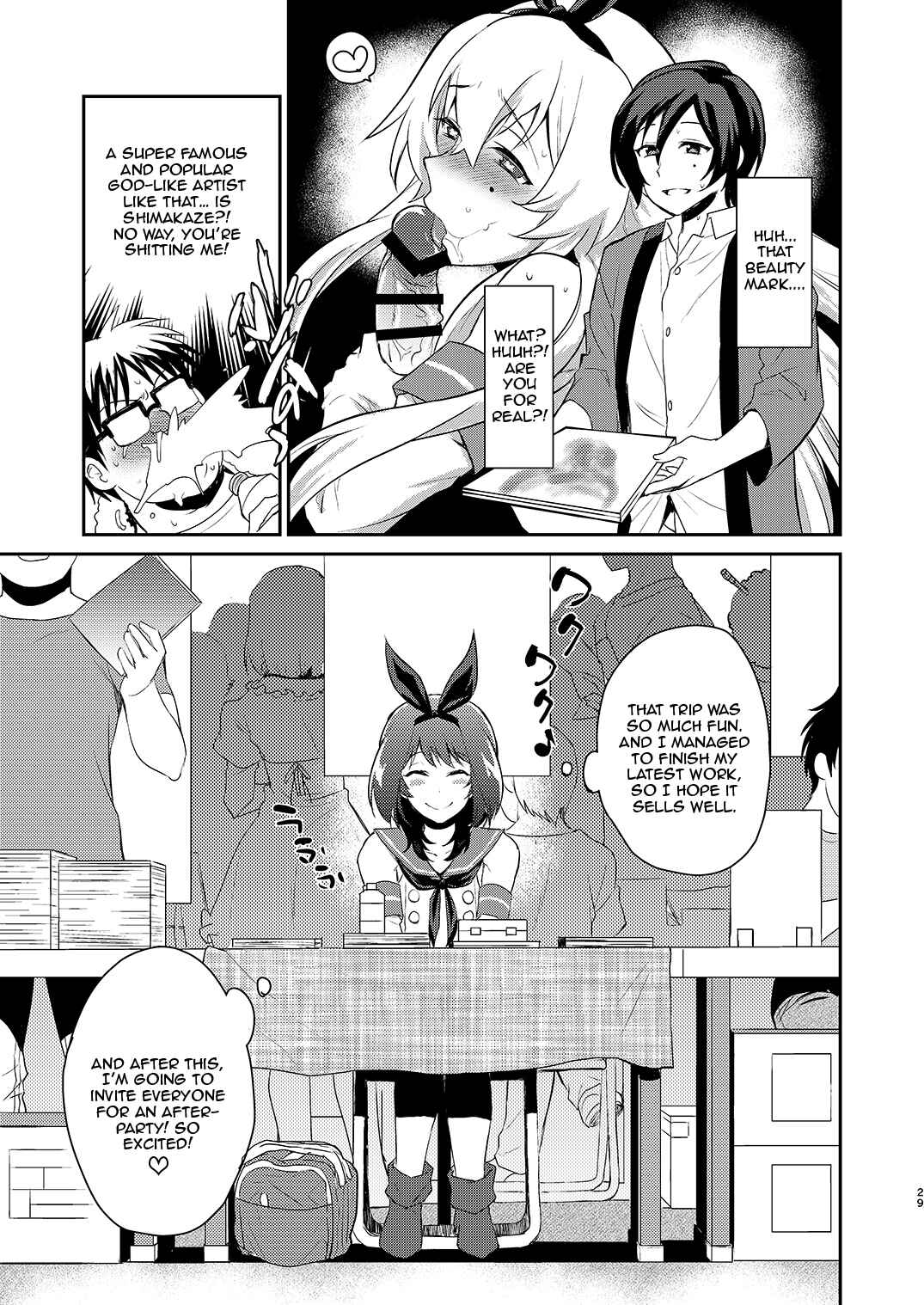 Page 28 Chapter Unknown_4f22 Kantai Collection -KanColle- - Otokonoko Sakka ga Genkou Gasshuku o Kaisai Shitara! (Doujinshi)