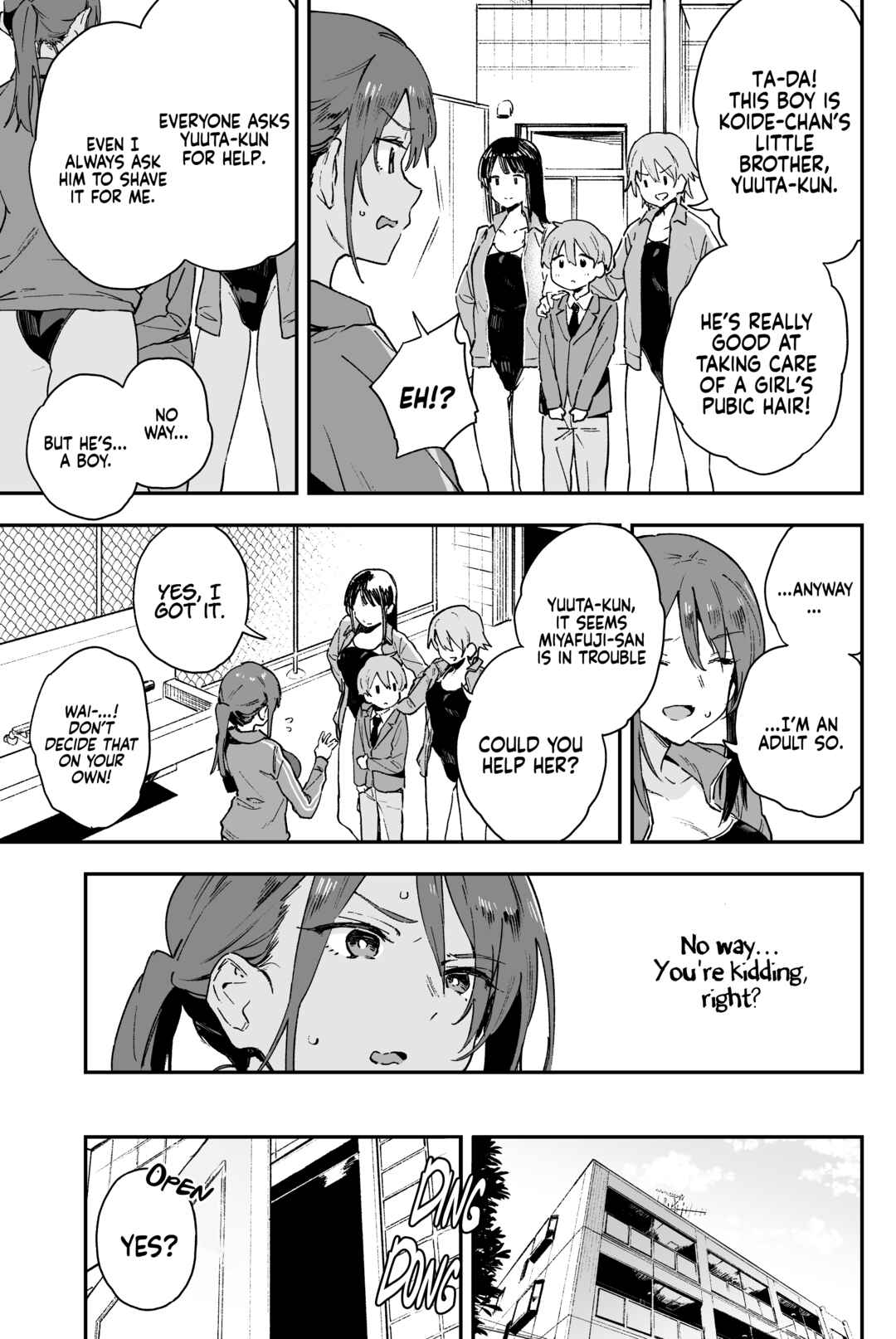 Page 6 Chapter Unknown_03eb Cool-kei Onee-san ni wa Dare ni mo Ienai Nayami ga Aru.