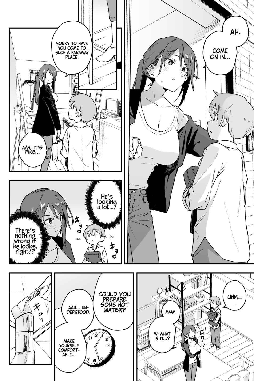 Page 7 Chapter Unknown_03eb Cool-kei Onee-san ni wa Dare ni mo Ienai Nayami ga Aru.