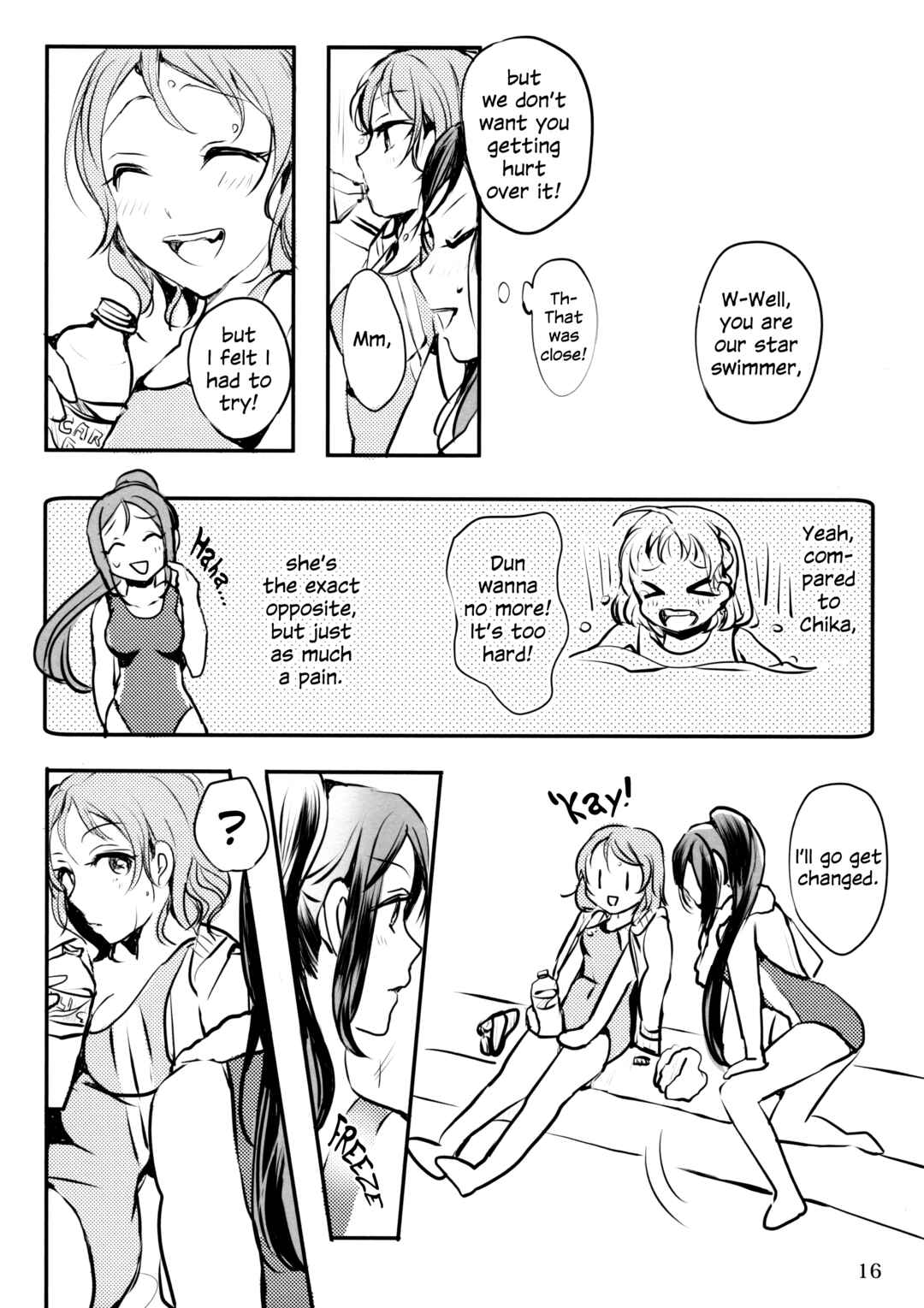 Page 15 Chapter 1 Love Live! Sunshine!! - The Girl Named Watanabe You (Doujinshi)