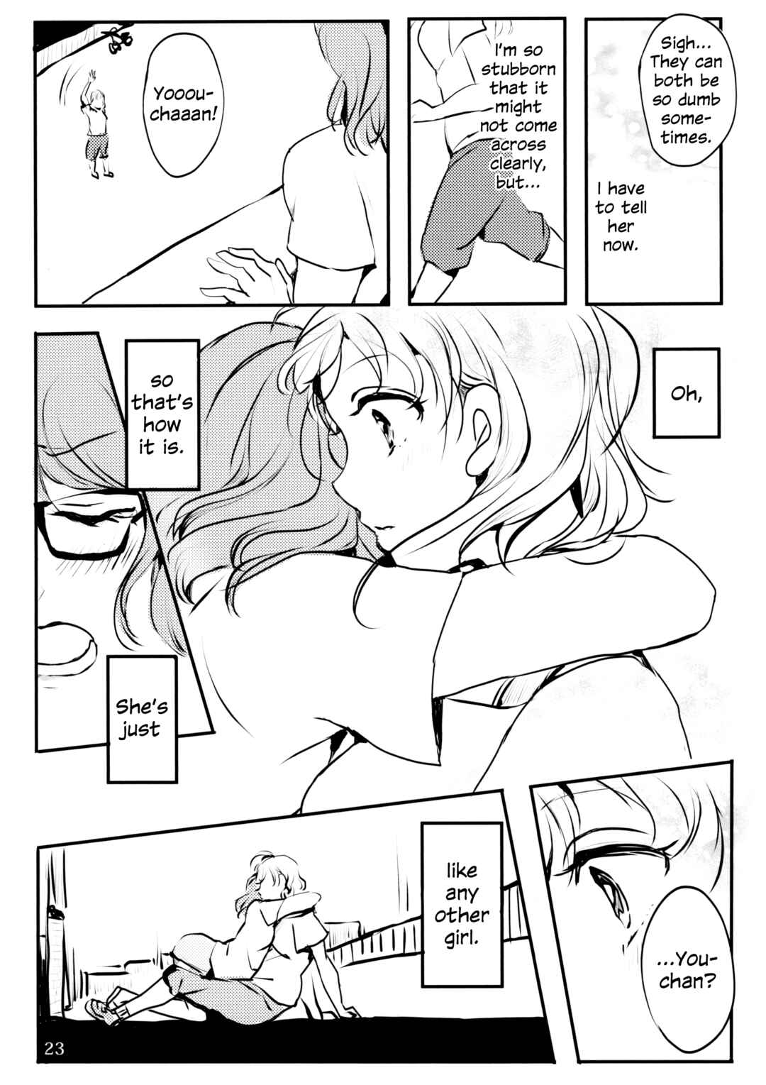 Page 22 Chapter 1 Love Live! Sunshine!! - The Girl Named Watanabe You (Doujinshi)