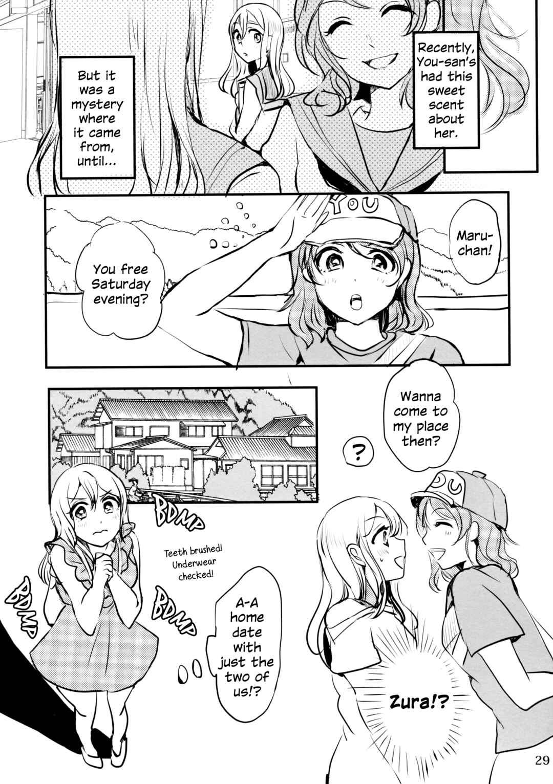 Page 28 Chapter 1 Love Live! Sunshine!! - The Girl Named Watanabe You (Doujinshi)