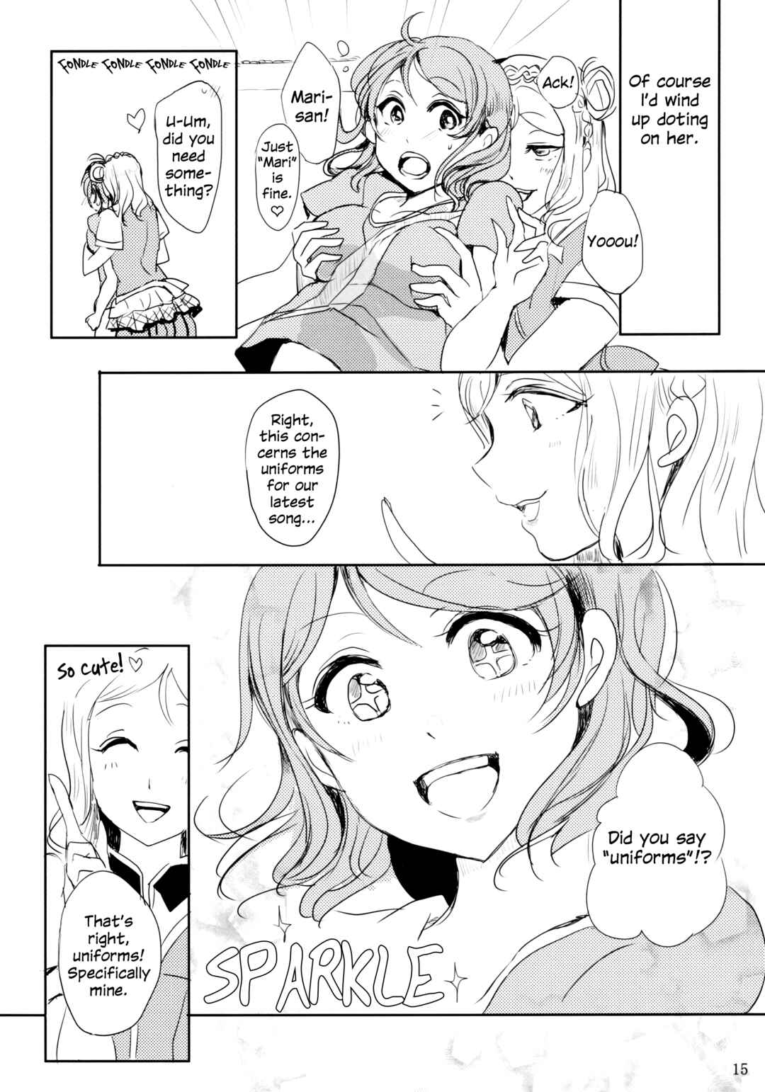 Page 14 Chapter 2 Love Live! Sunshine!! - The Girl Named Watanabe You (Doujinshi)