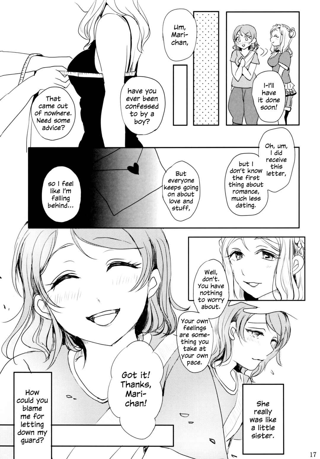 Page 16 Chapter 2 Love Live! Sunshine!! - The Girl Named Watanabe You (Doujinshi)