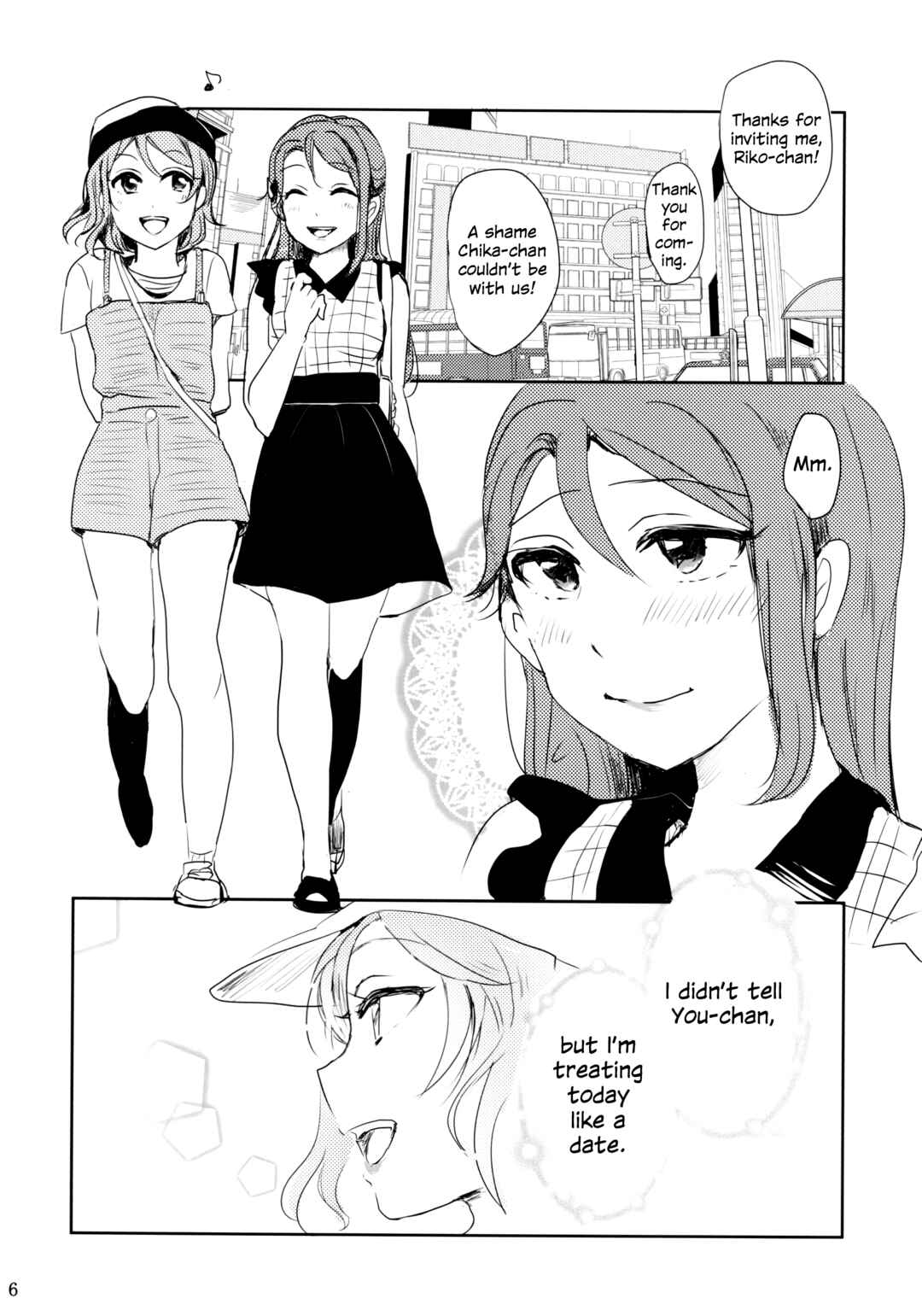 Page 5 Chapter 2 Love Live! Sunshine!! - The Girl Named Watanabe You (Doujinshi)