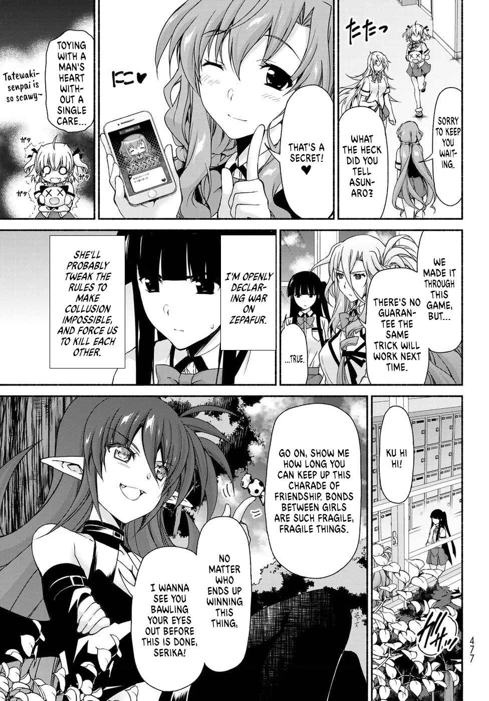 Page 11 Chapter 12 Renai Harem Game Shuuryou no Oshirase ga Kuru Koro ni