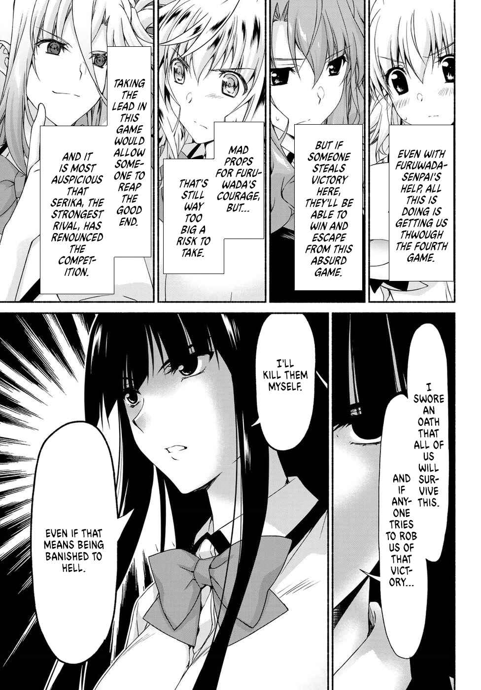 Page 29 Chapter 12 Renai Harem Game Shuuryou no Oshirase ga Kuru Koro ni