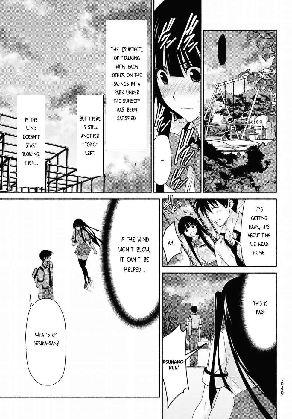 Page 43 Chapter 13 Renai Harem Game Shuuryou no Oshirase ga Kuru Koro ni