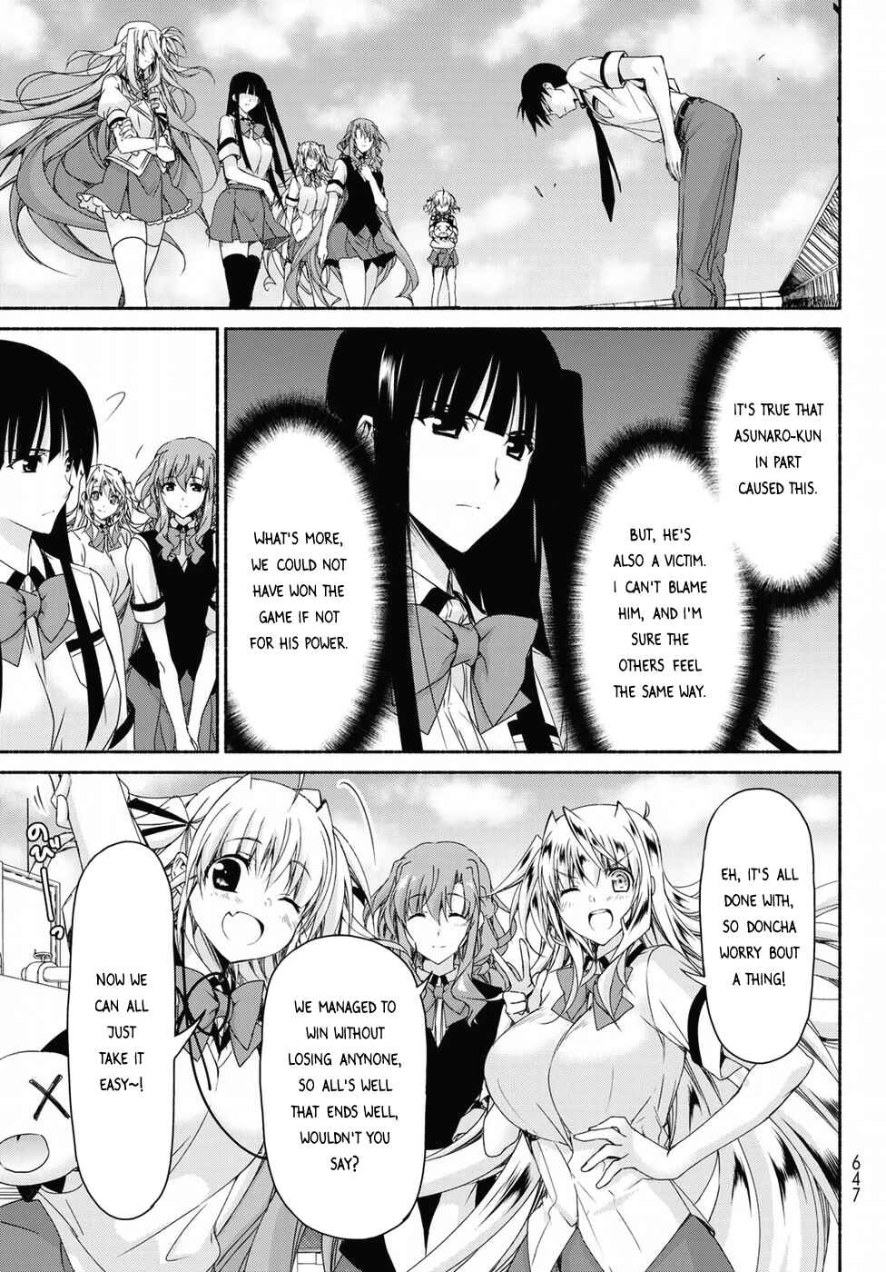 Page 24 Chapter 17 Renai Harem Game Shuuryou no Oshirase ga Kuru Koro ni
