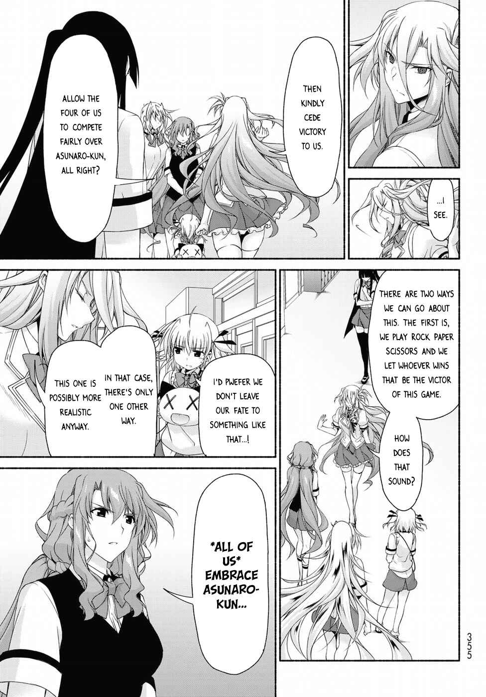 Page 7 Chapter 15 Renai Harem Game Shuuryou no Oshirase ga Kuru Koro ni