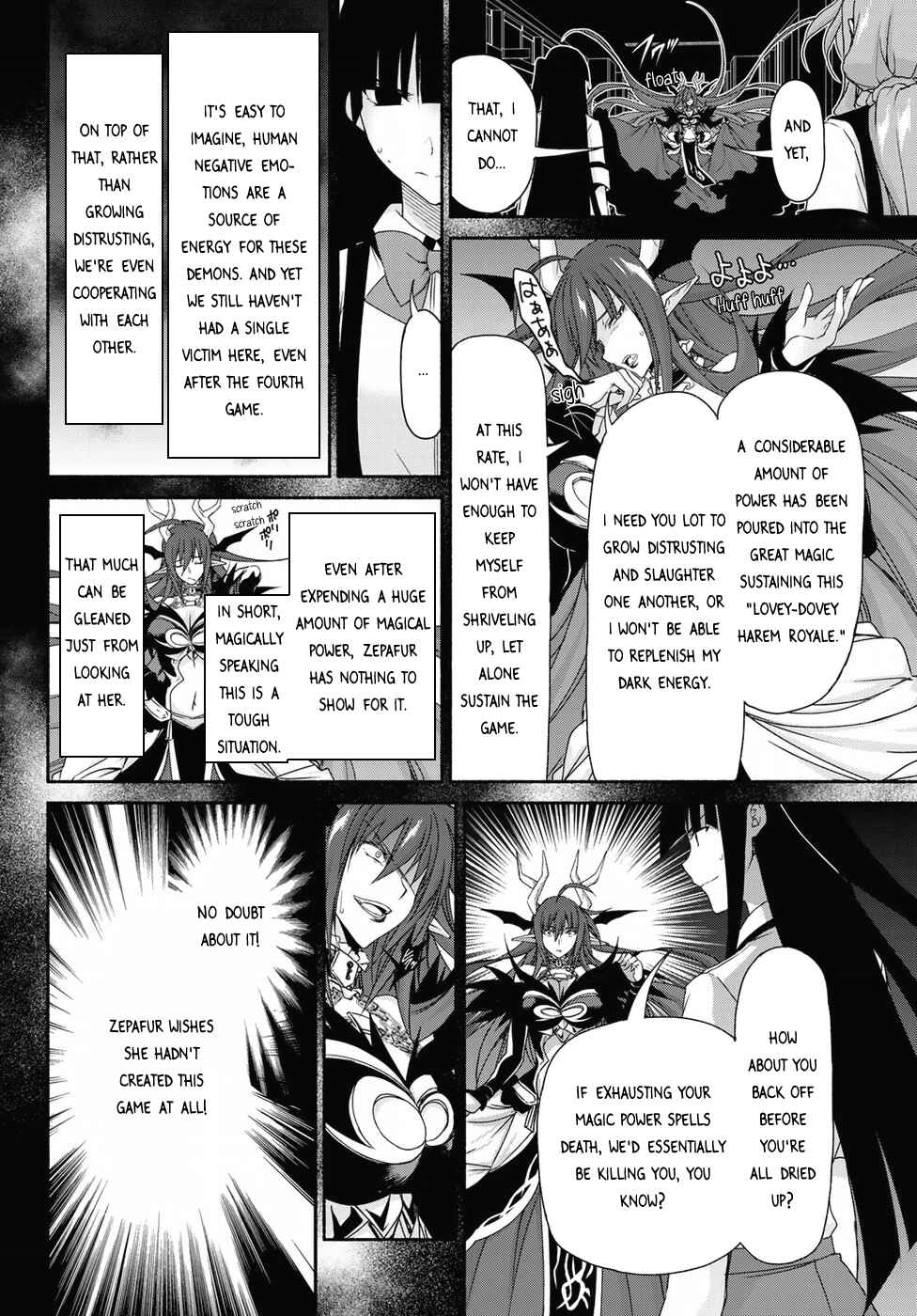 Page 21 Chapter 14 Renai Harem Game Shuuryou no Oshirase ga Kuru Koro ni
