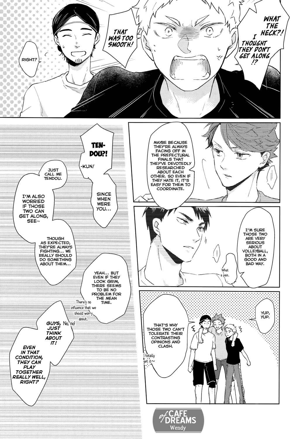 Page 6 Chapter 1 Haikyu!! - Dream Impact - UshiOi Nakayoshi Sakusen (Doujinshi)